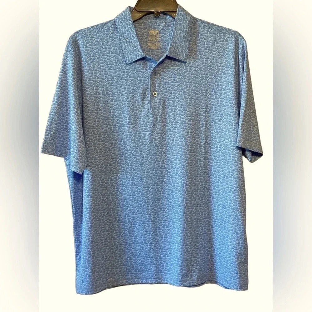 Sol Tek ICE UV protected Blue Polo Shirt
BIN #14​